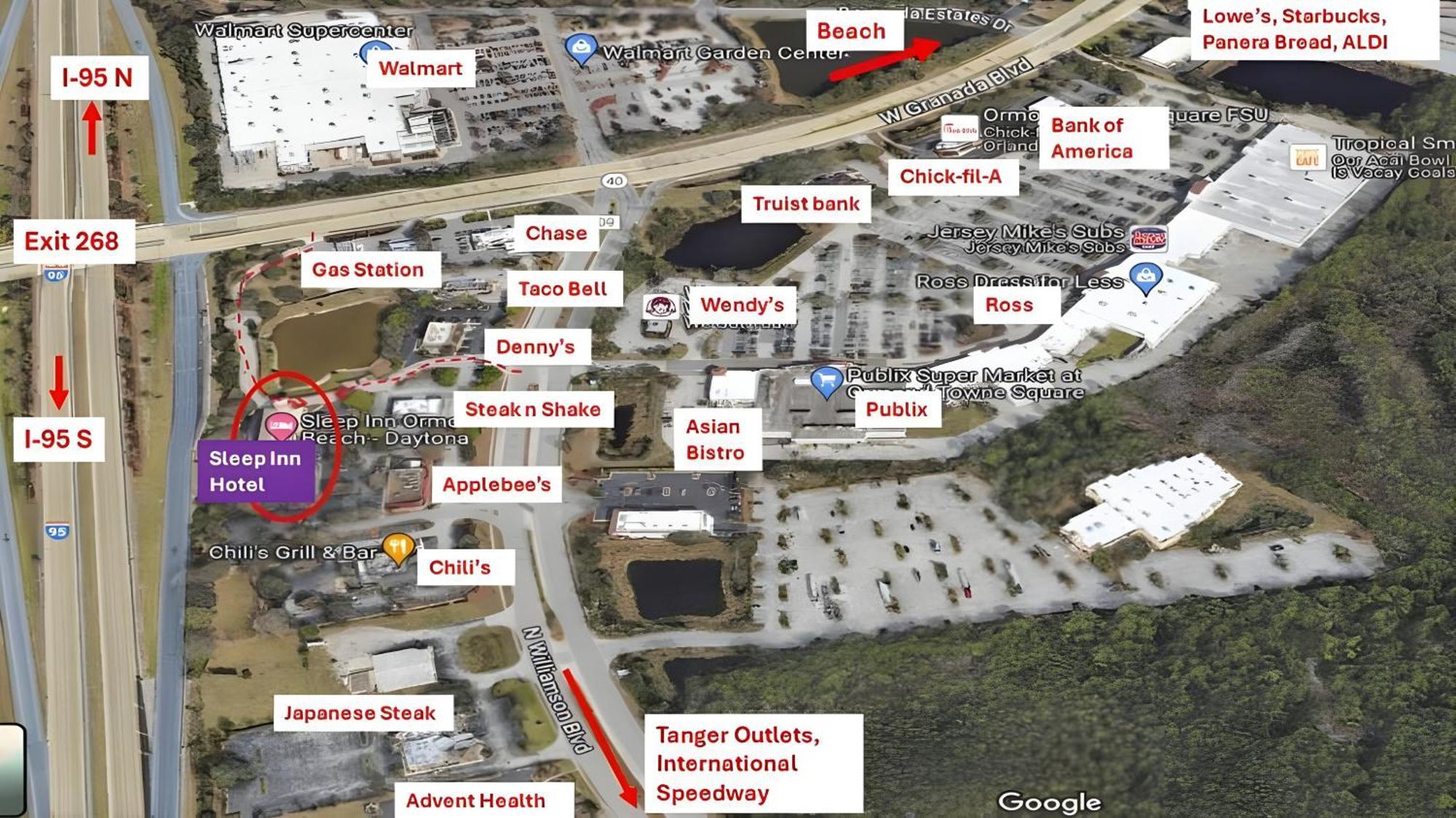 Sleep Inn Ormond Beach - Daytona Exteriér fotografie